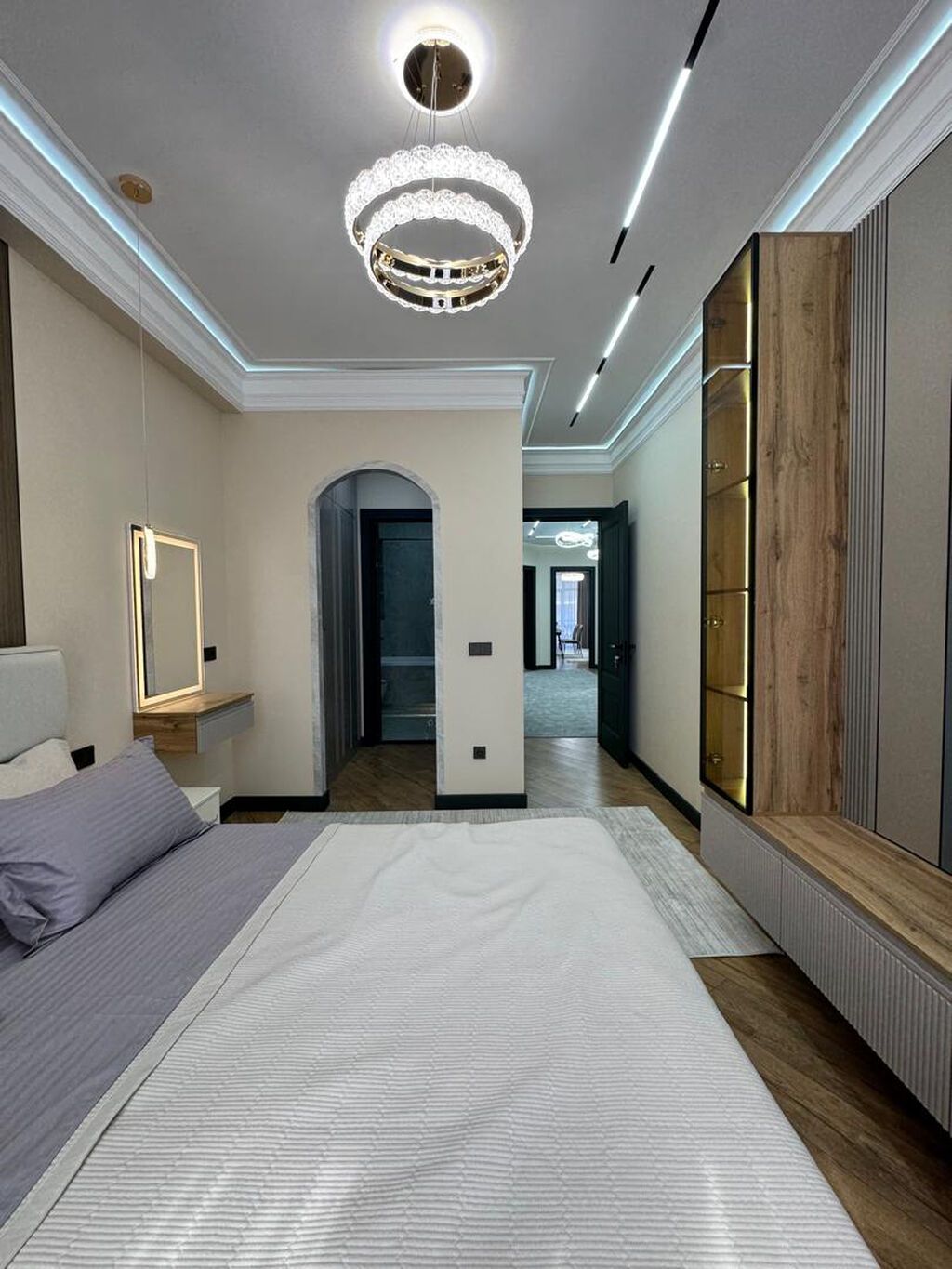 3 комнаты, 116 м², Асанбай мкр Элитка, 13 этаж, Дизайнерский ремонт: фото 3