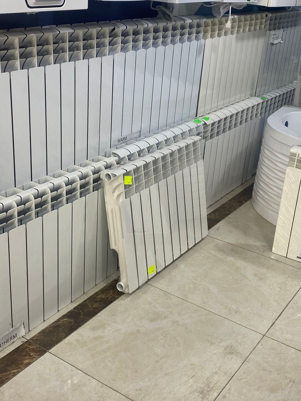 Yeni Seksiyalı Radiator Alüminium, Pulsuz çatdırılma, Ödənişli quraşdırma, Zəmanətli, Kredit var