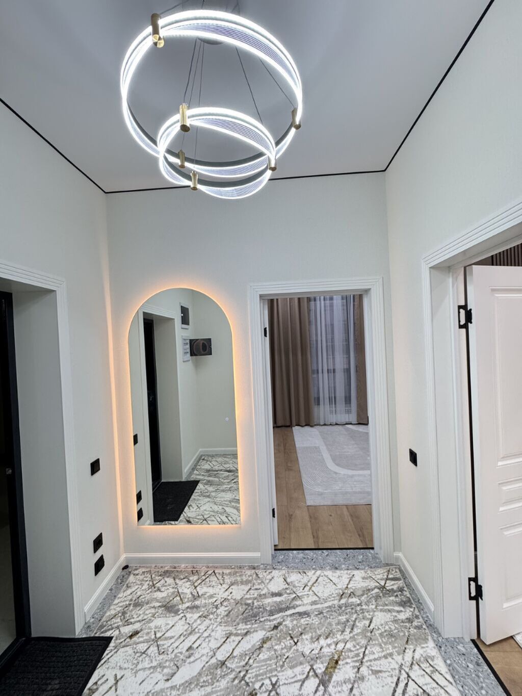 1 комната, 39 м², Средний Джал Элитка, 2 этаж, Евроремонт: фото 7