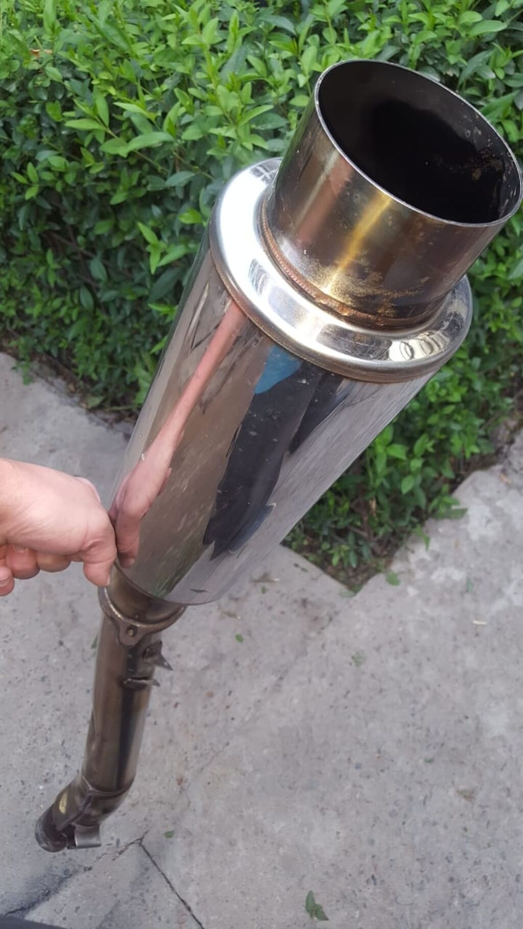 Продаю глушитель прямоток на мото. Был | 8800 KGS | Глушители Бишкек ᐈ ...