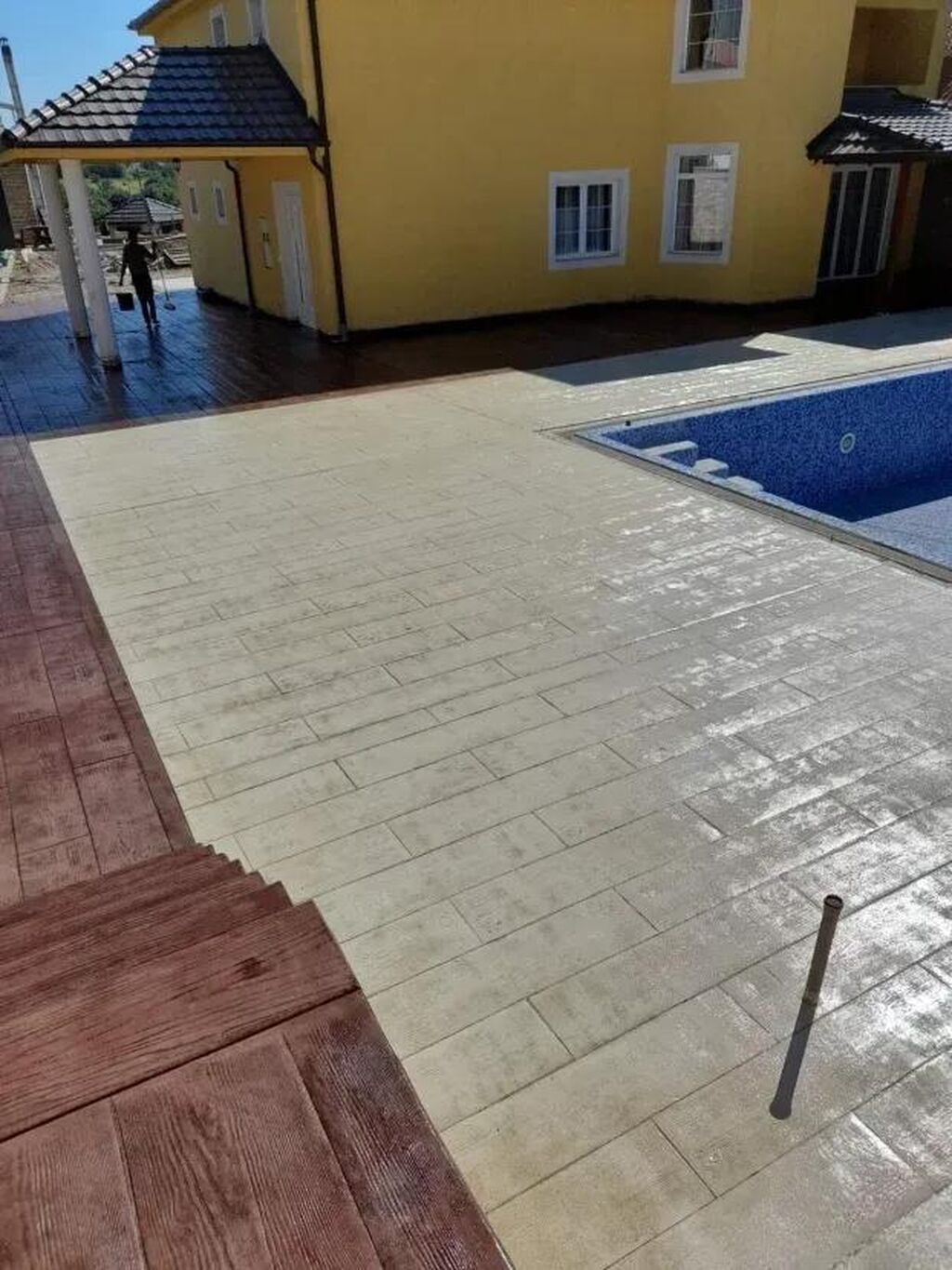 Beton, malter: Dekorativni štampani beton Sve slike su naši radovi i proizvodi