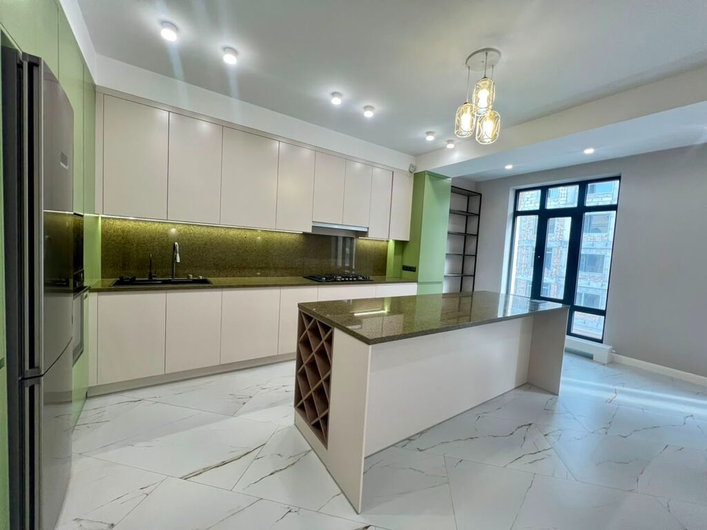 3 комнаты, 105 м², Асанбай мкр Элитка, 9 этаж, Дизайнерский ремонт: фото 2