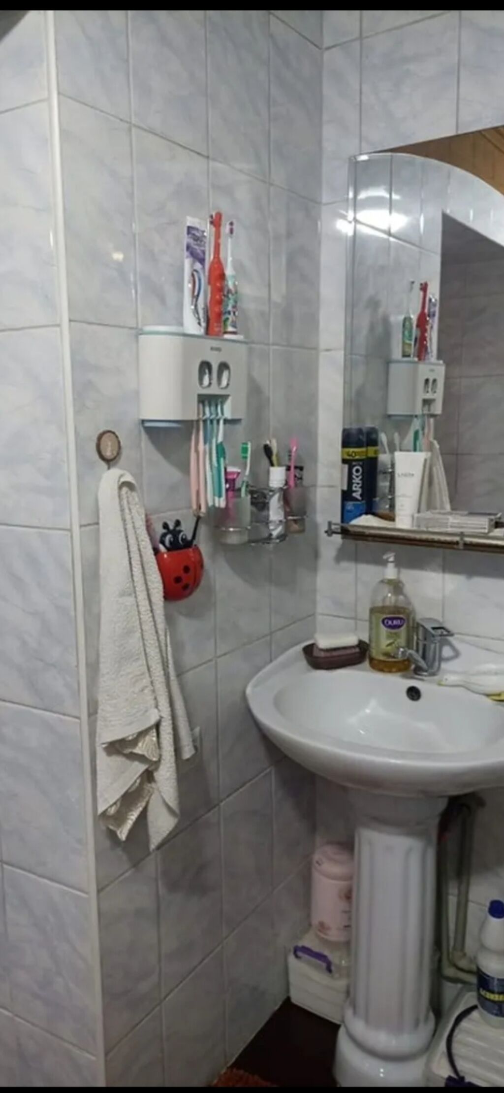 60 м², 4 комнаты, Кызыл Аскер, Без подселения: фото 4