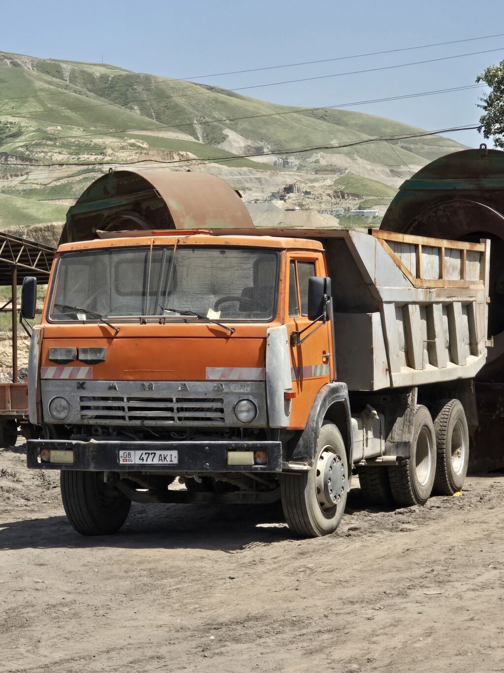 КАМАЗ простой 10 дөңгөлөк жаны акум генератор жаны МОТОР Р6 БААСЫ 5000: фото 2