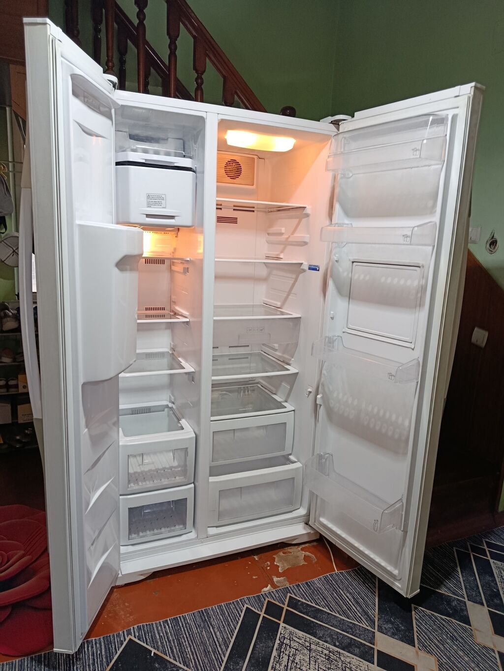 Холодильник Beko, Б/у, Side-By-Side (двухдверный), No frost, 95 * 180 * 70 — фото 7
