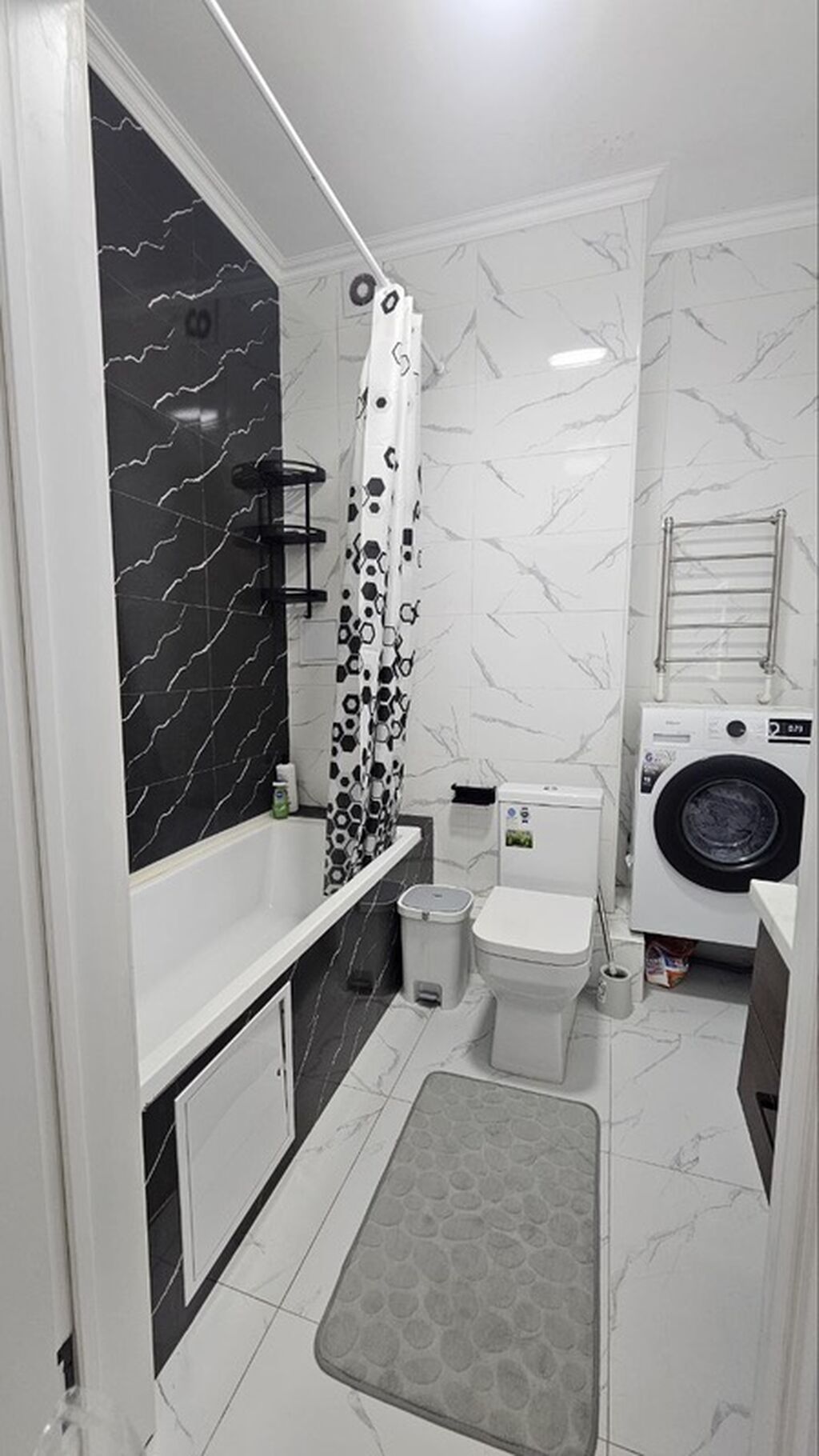 1 комната, 33 м², Ала-Арча ТРЦ Элитка, 18 этаж, Свежий ремонт: фото 4