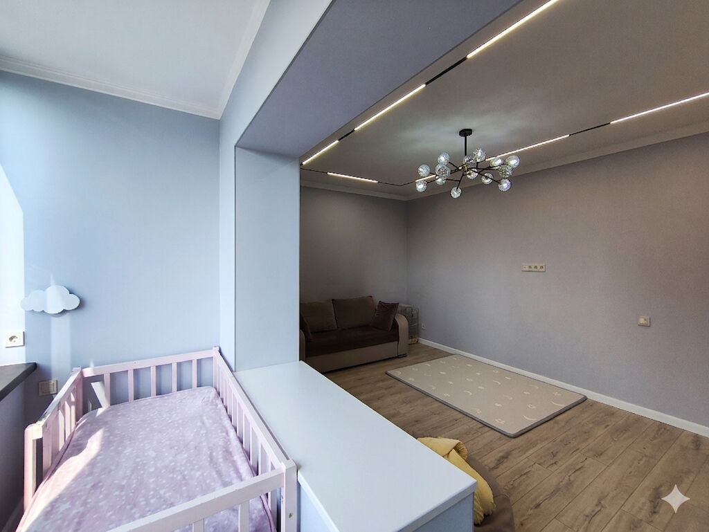 3 комнаты, 80 м², Юг-2 мкр 105 серия, 6 этаж, Евроремонт: фото 4