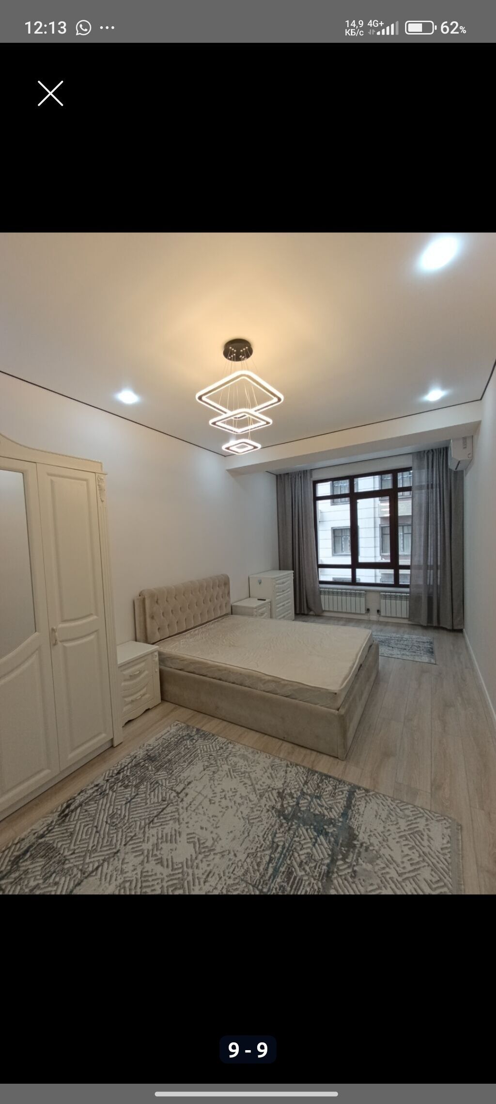 2 комнаты, 64 м², Золотой квадрат Элитка, 5 этаж, Свежий ремонт: фото 5