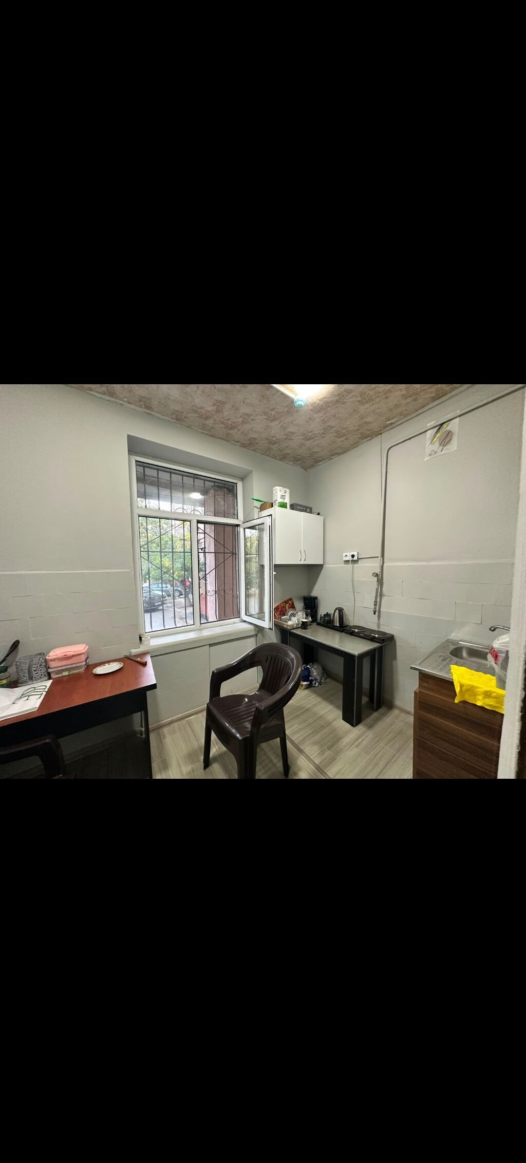 İcarəyə ofis sahəsi - Plan: 2 ayrı iş otağı + dəhliz + sanitar