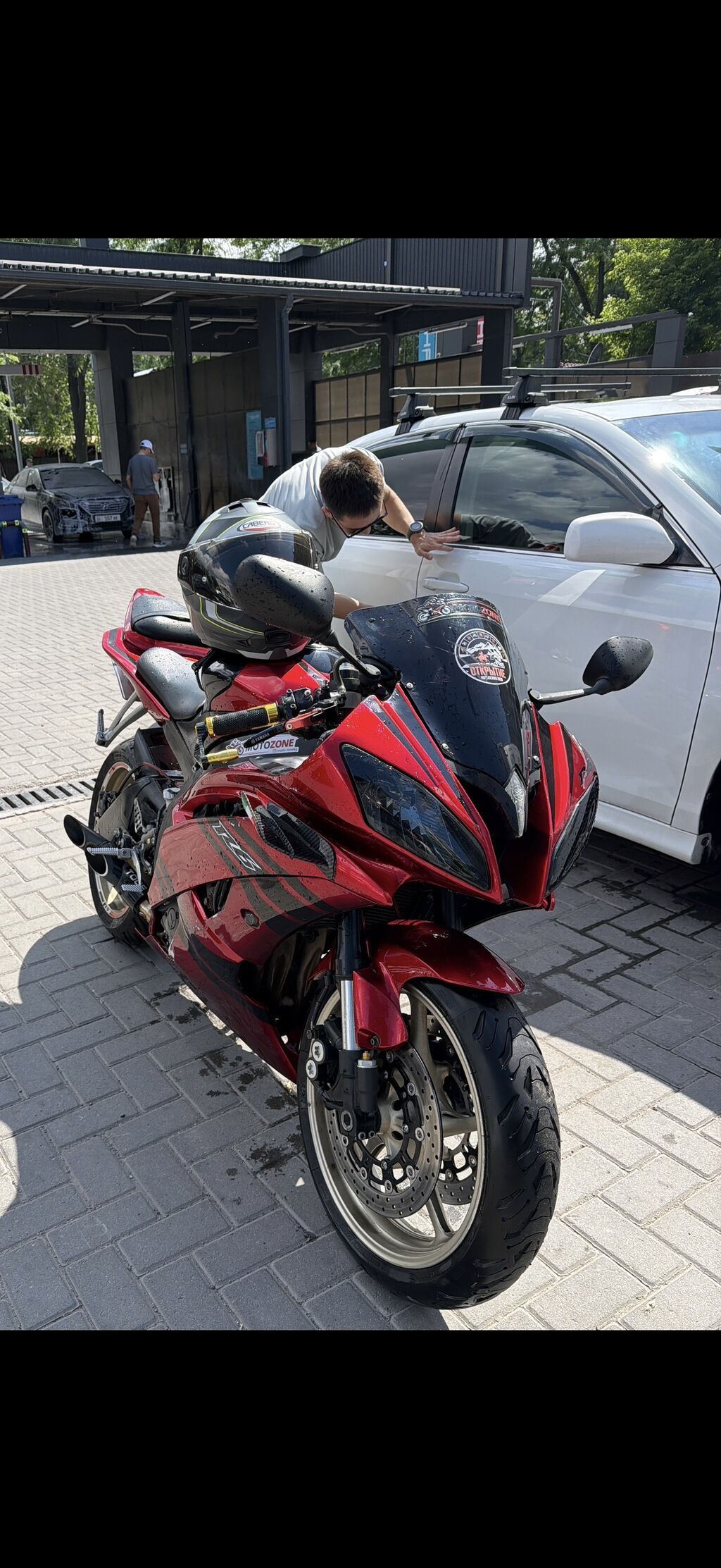 Спортбайк Yamaha, 600 куб. см, Бензин, Взрослый, Б/у: фото 4