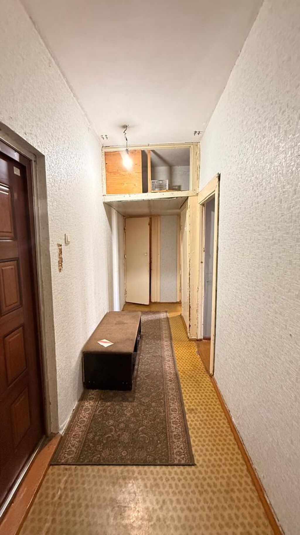 2 комнаты, 52 м², Аламедин-1 мкр 7 этаж, Требуется ремонт: фото 3