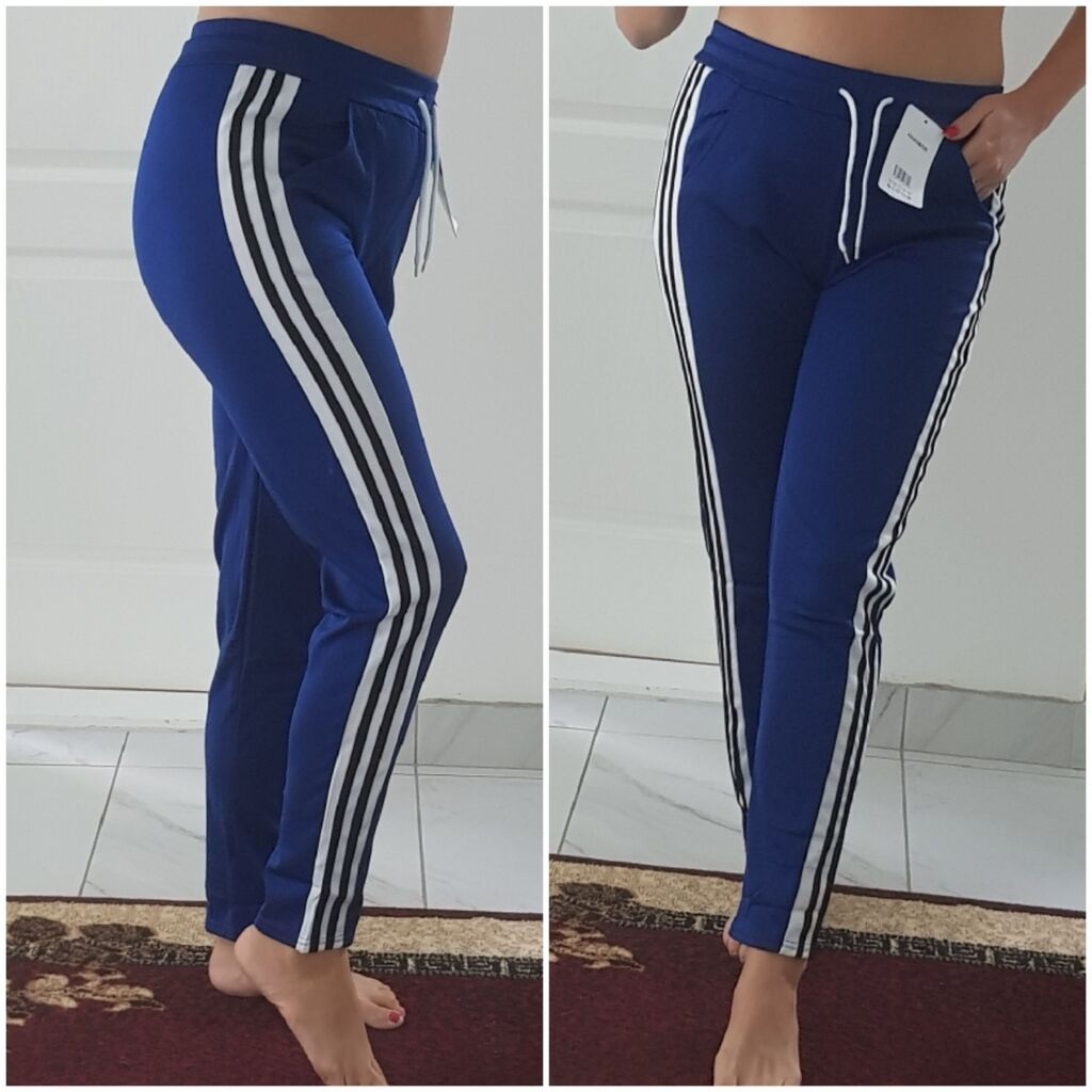 Donji deo: Trenerke novo 
M L Xl XXL
Likra elastin