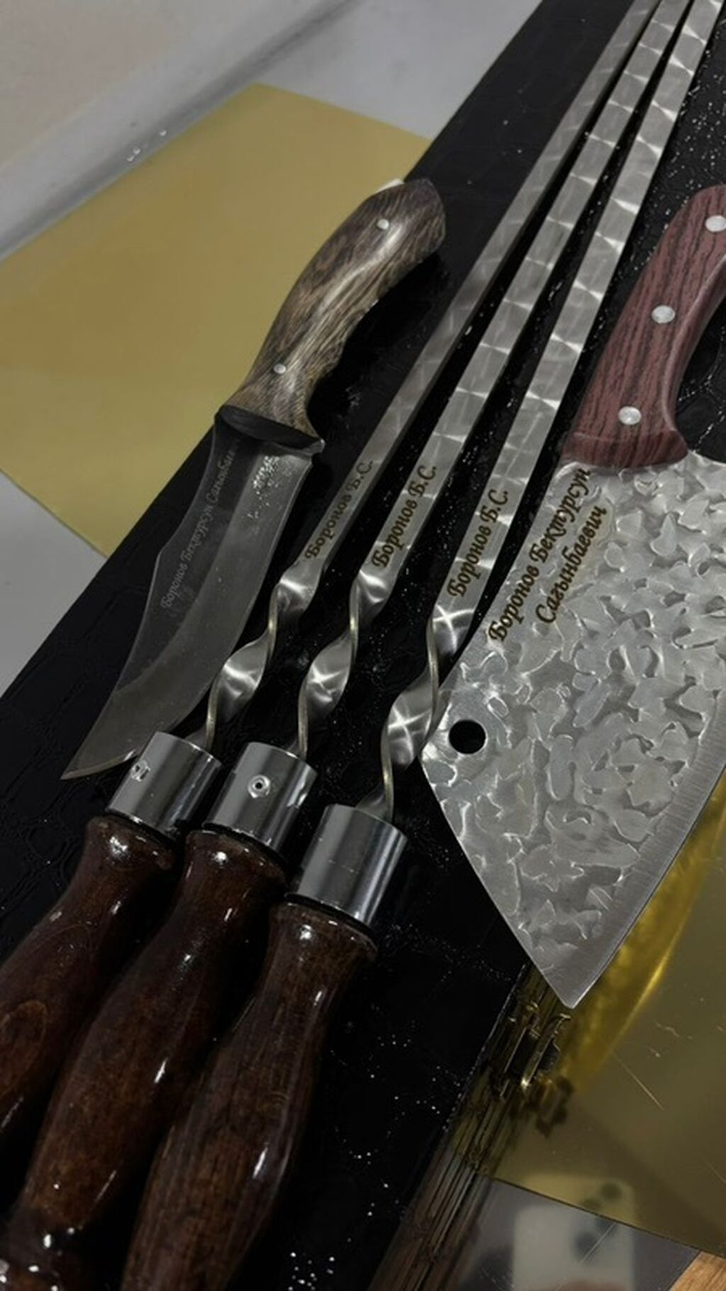 Услуга Гравировки Брендировние Гравировка на ноже Гравировка на метале