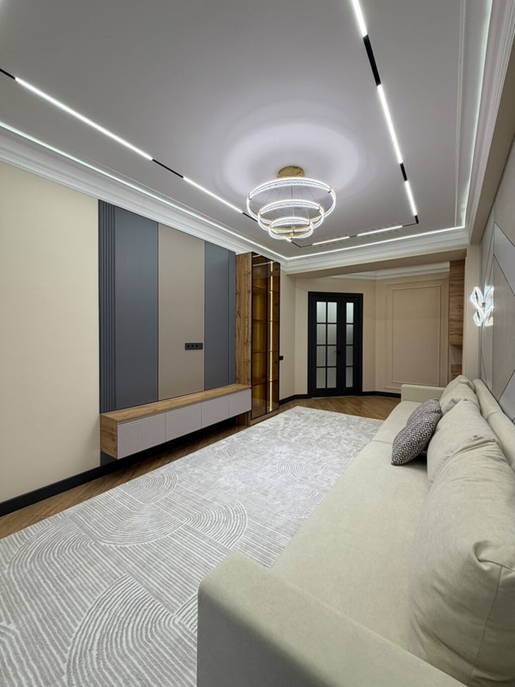 3 комнаты, 116 м², Элитка, 13 этаж, Дизайнерский ремонт: фото 2
