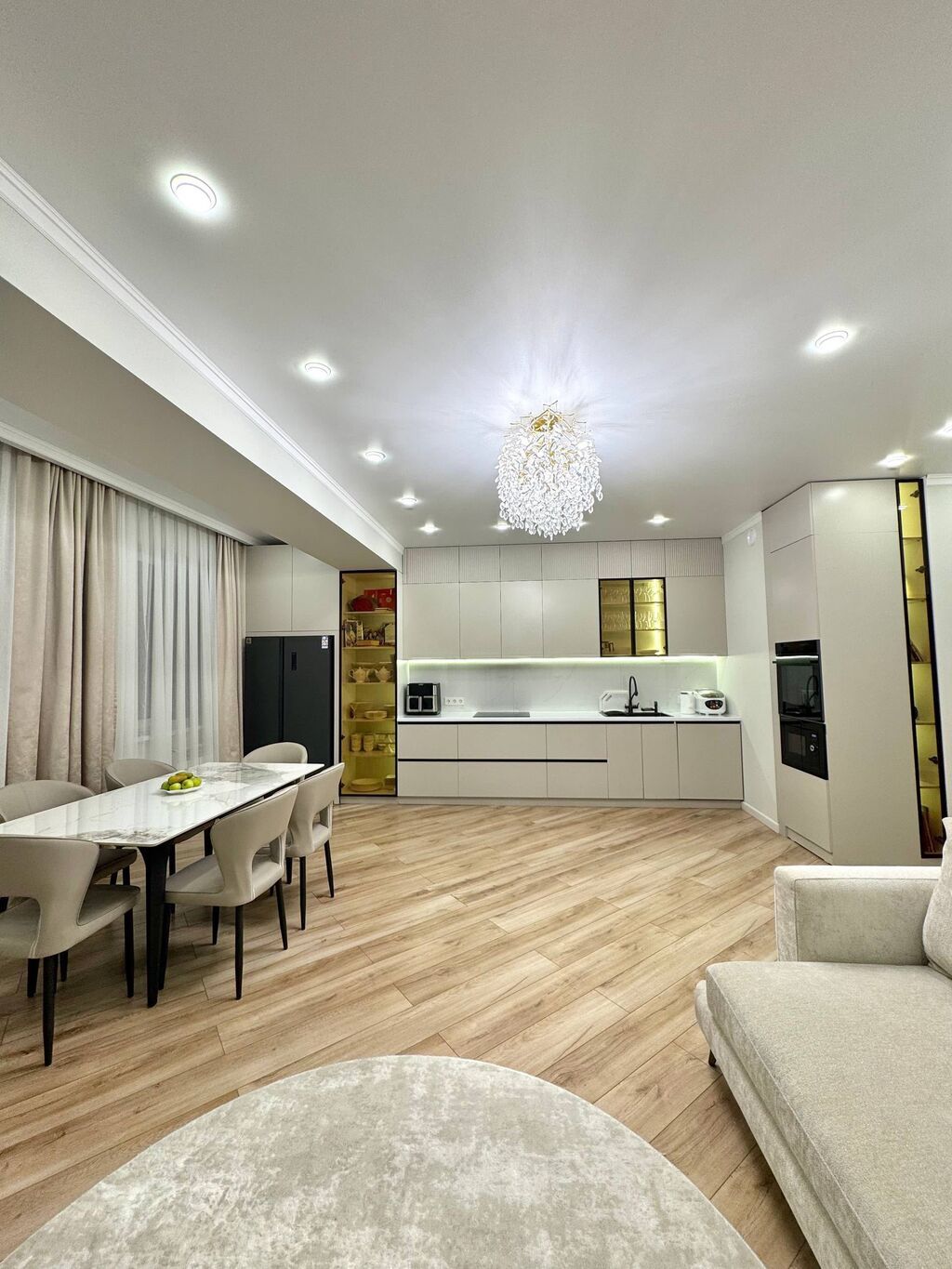 4 комнаты, 102 м², Мед Академия Элитка, 10 этаж, Дизайнерский ремонт: фото 1