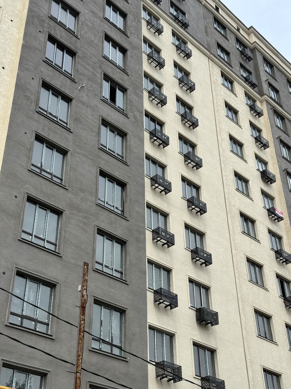 2 комнаты, 80 м², Аламедин-1 мкр Элитка, 6 этаж, ПСО (под самоотделку): фото 2