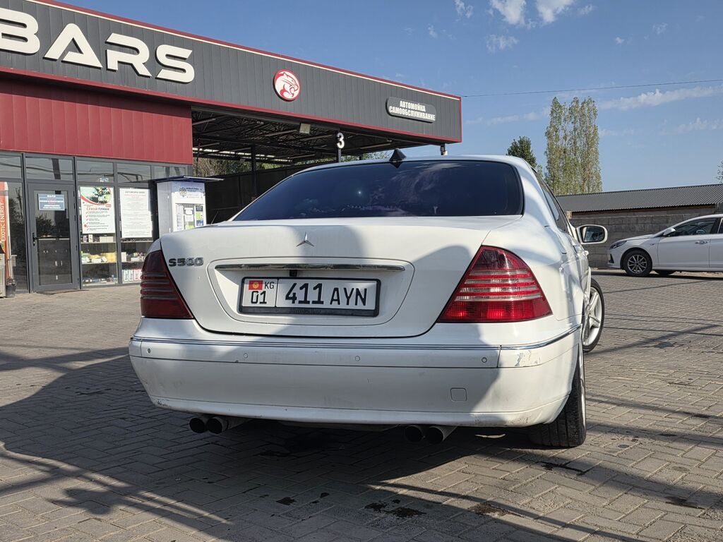 Mercedes-Benz S-Class: 1999 г., 5 л, Автомат, Бензин, Седан: фото 4