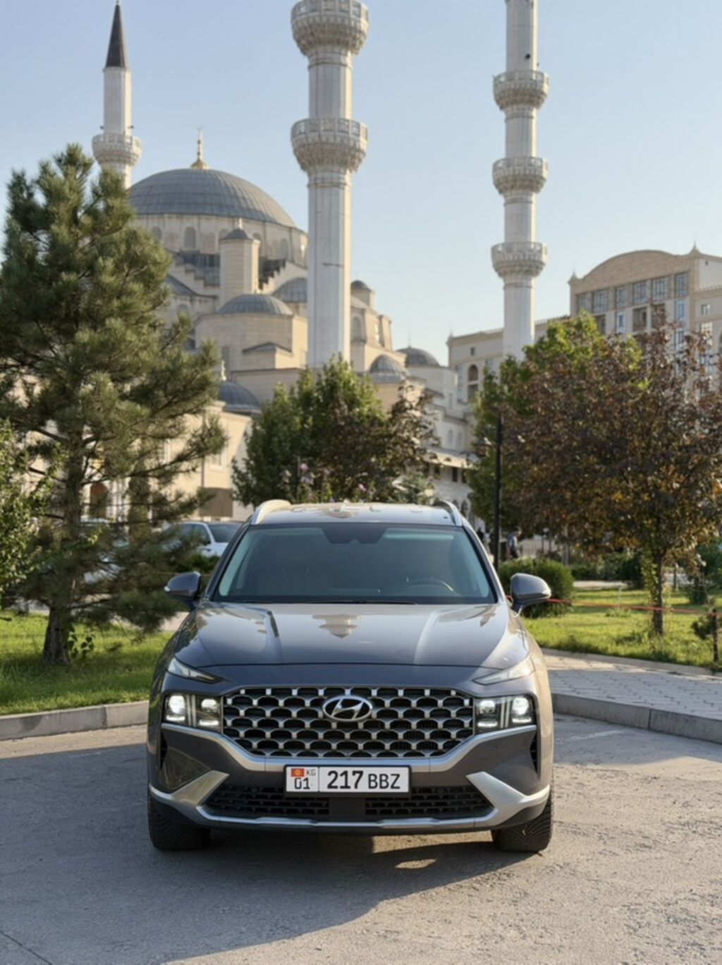 Hyundai Santa Fe: 2021 г., 2.2 л, Автомат, Дизель, Кроссовер: фото 4