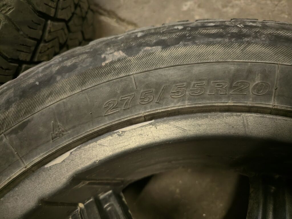 Колеса в сборе 275 / 55 / R 20, Всесезонная, Б/у, Комплект, Внедорожные (АТ/МТ), Литые, отверстий - 6: фото 5