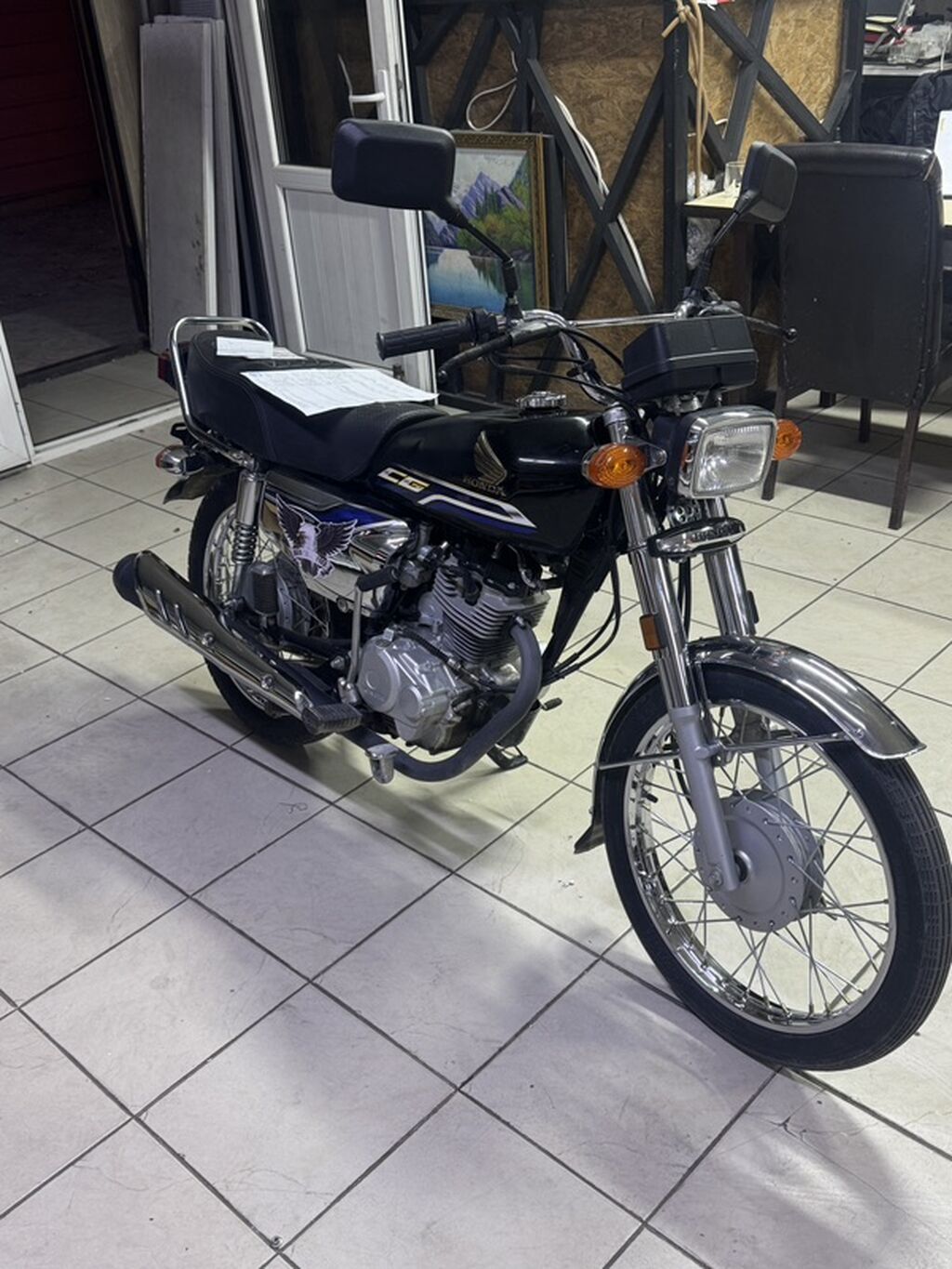Мотоцикл дорожный Honda CG (классика) 125 куб 5- ступка: фото 3