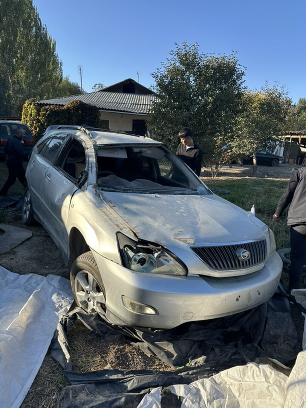 Toyota Harrier: 2003 г., 3 л, Автомат, Бензин, Кроссовер: фото 1