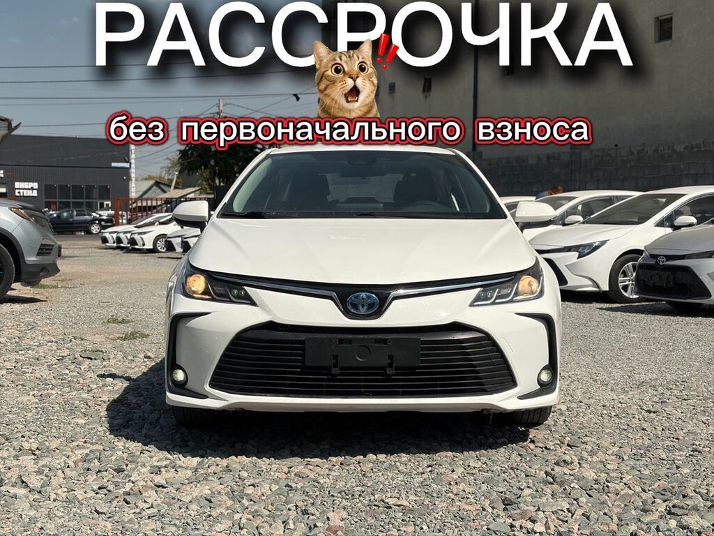 Toyota Corolla: 2021 г., 1.8 л, Вариатор, Гибрид, Седан: фото 1
