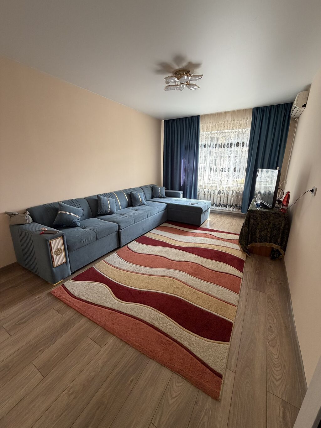 2 комнаты, 60 м², ул. Боконбаева / Гоголя 106 серия, 4 этаж, Свежий ремонт: фото 2