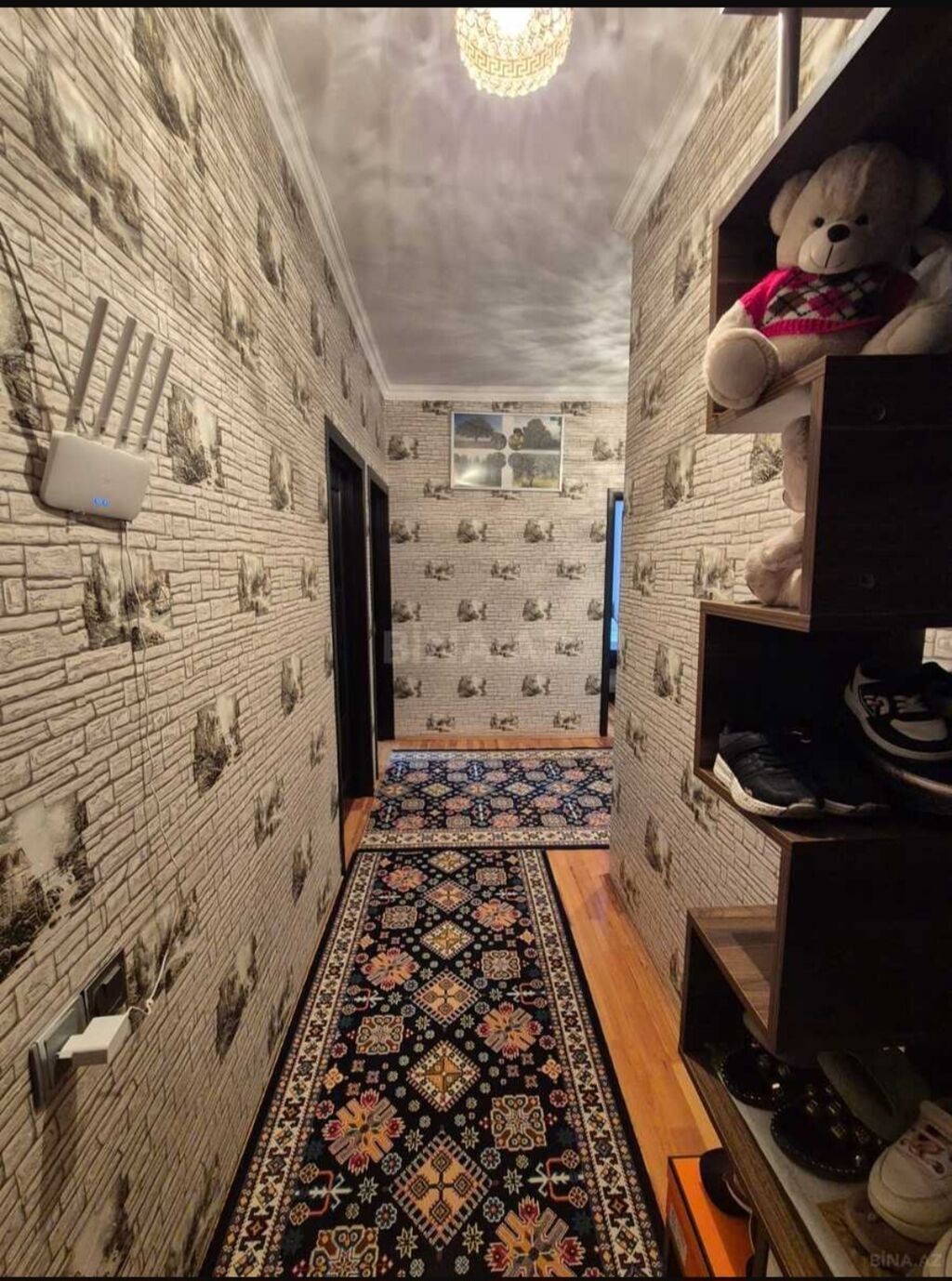 3 otaqlı, 84 kv. m, Kredit yoxdur, Yeni təmirli