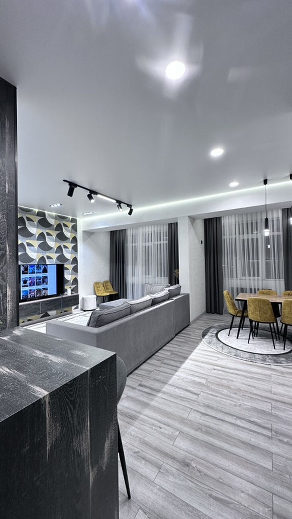 4 комнаты, 128 м², Ала-Арча ТРЦ Элитка, 7 этаж, Дизайнерский ремонт: фото 8