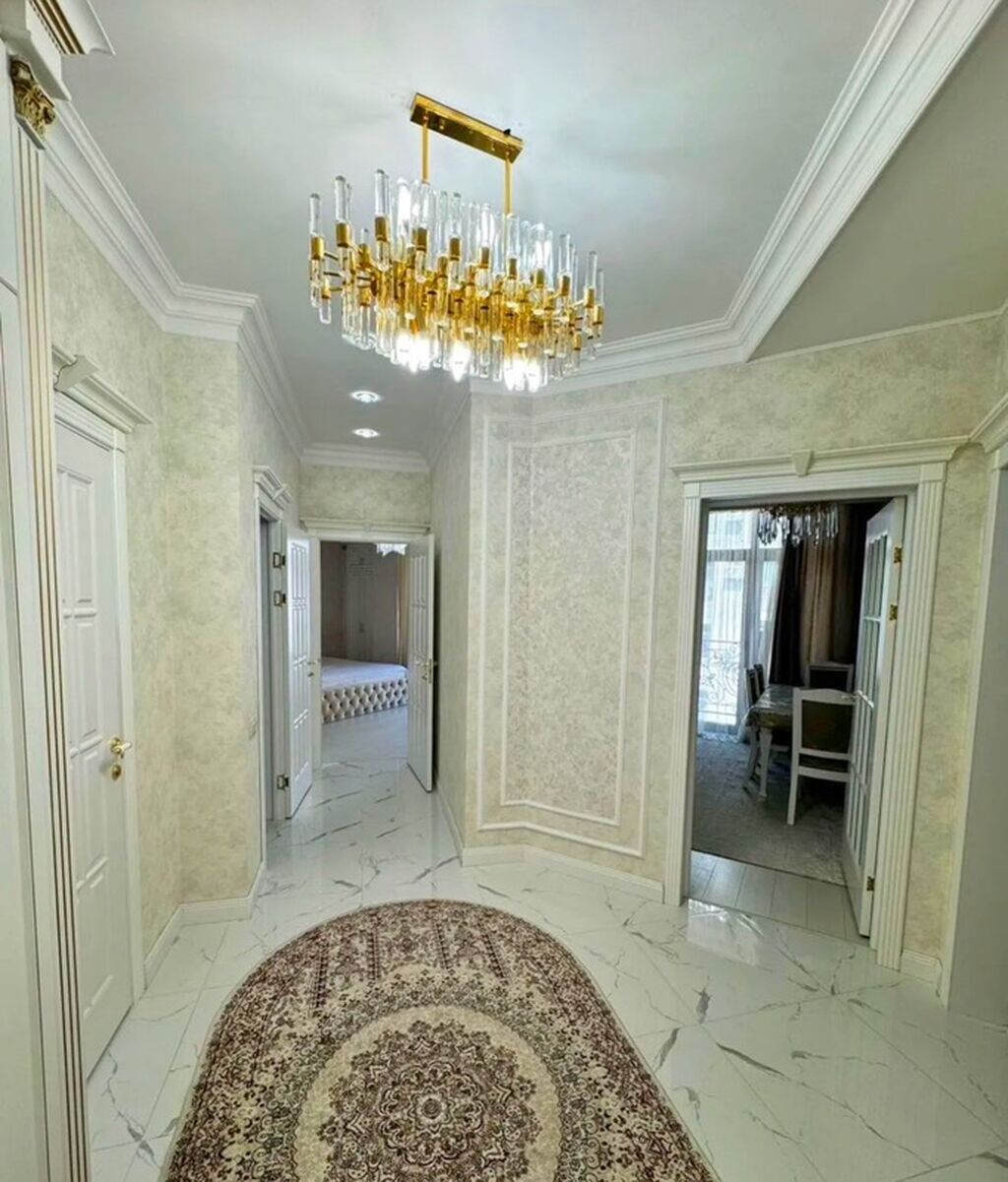 2 комнаты, Асанбай мкр Без животных, от 1 года, С мебелью полностью: фото 8