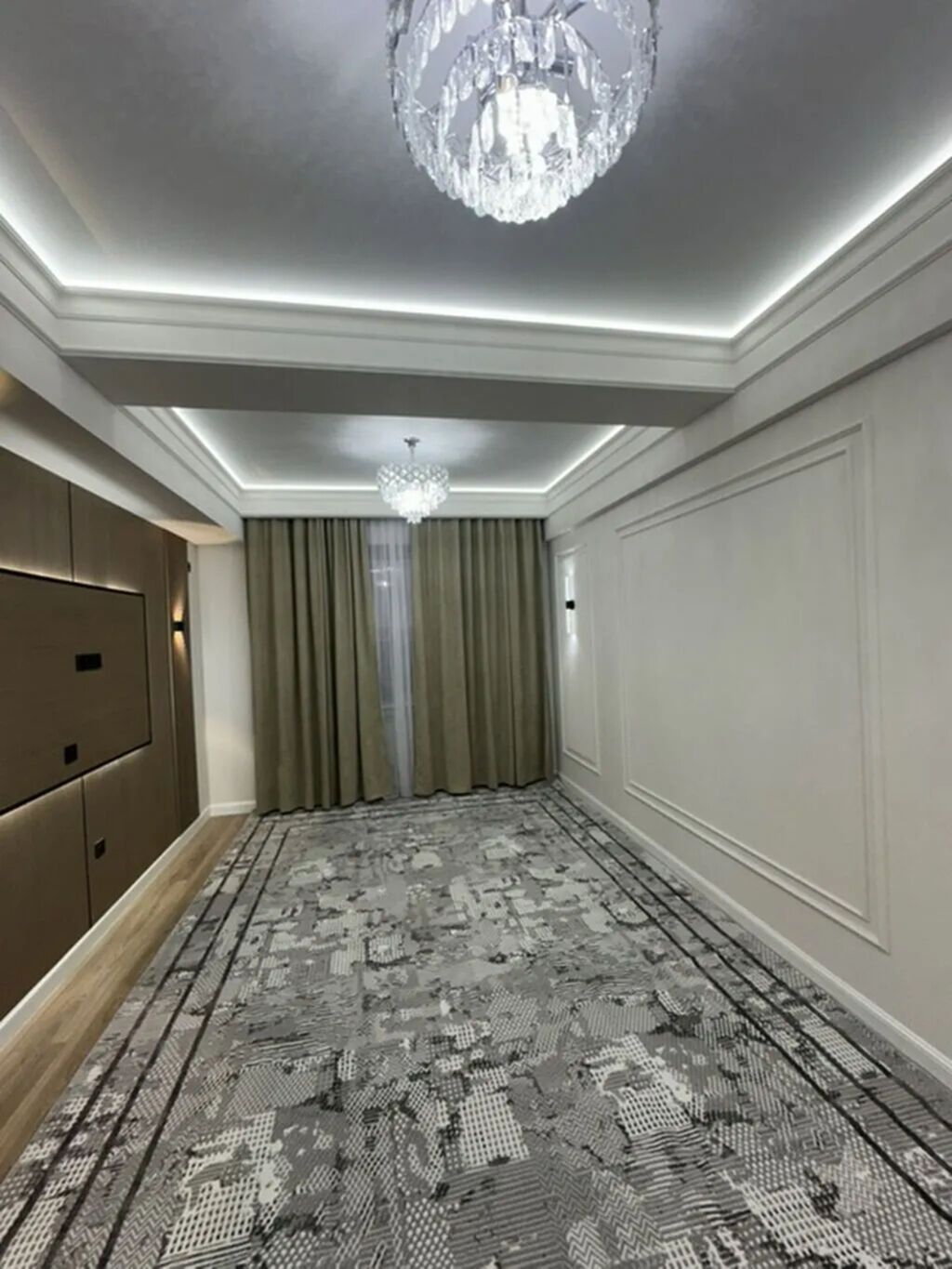 1 комната, 49 м², Пишпек Элитка, 4 этаж, Евроремонт: фото 2