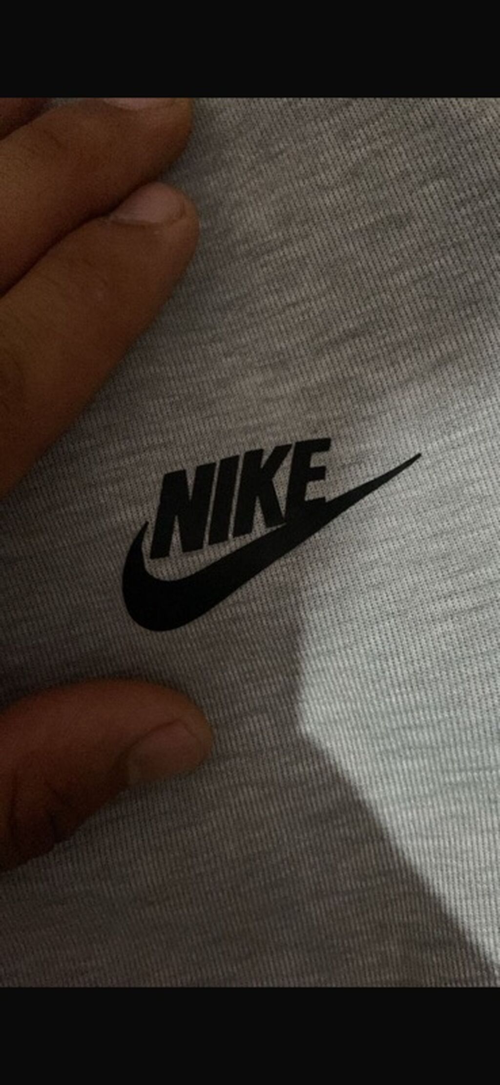Мужской костюм, M, Nike, Б/у, цвет - Серый, Самовывоз, Платная доставка: фото 3