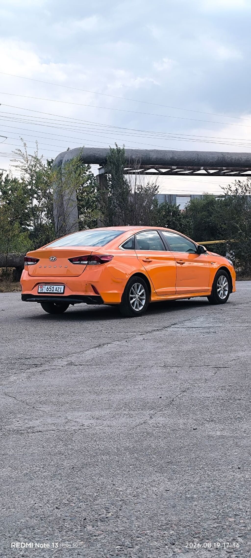 Hyundai Sonata: 2019 г., 2 л, Автомат, Газ, Седан: фото 4