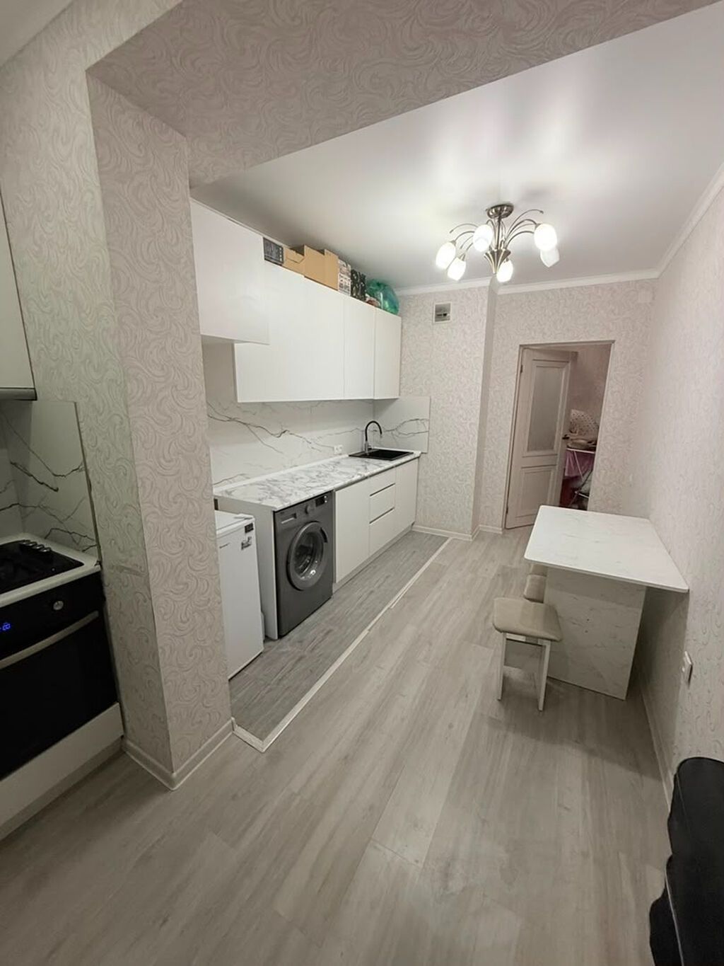 1 комната, 36 м², Кара-Жыгач ж/м Элитка, 3 этаж, Евроремонт: фото 1