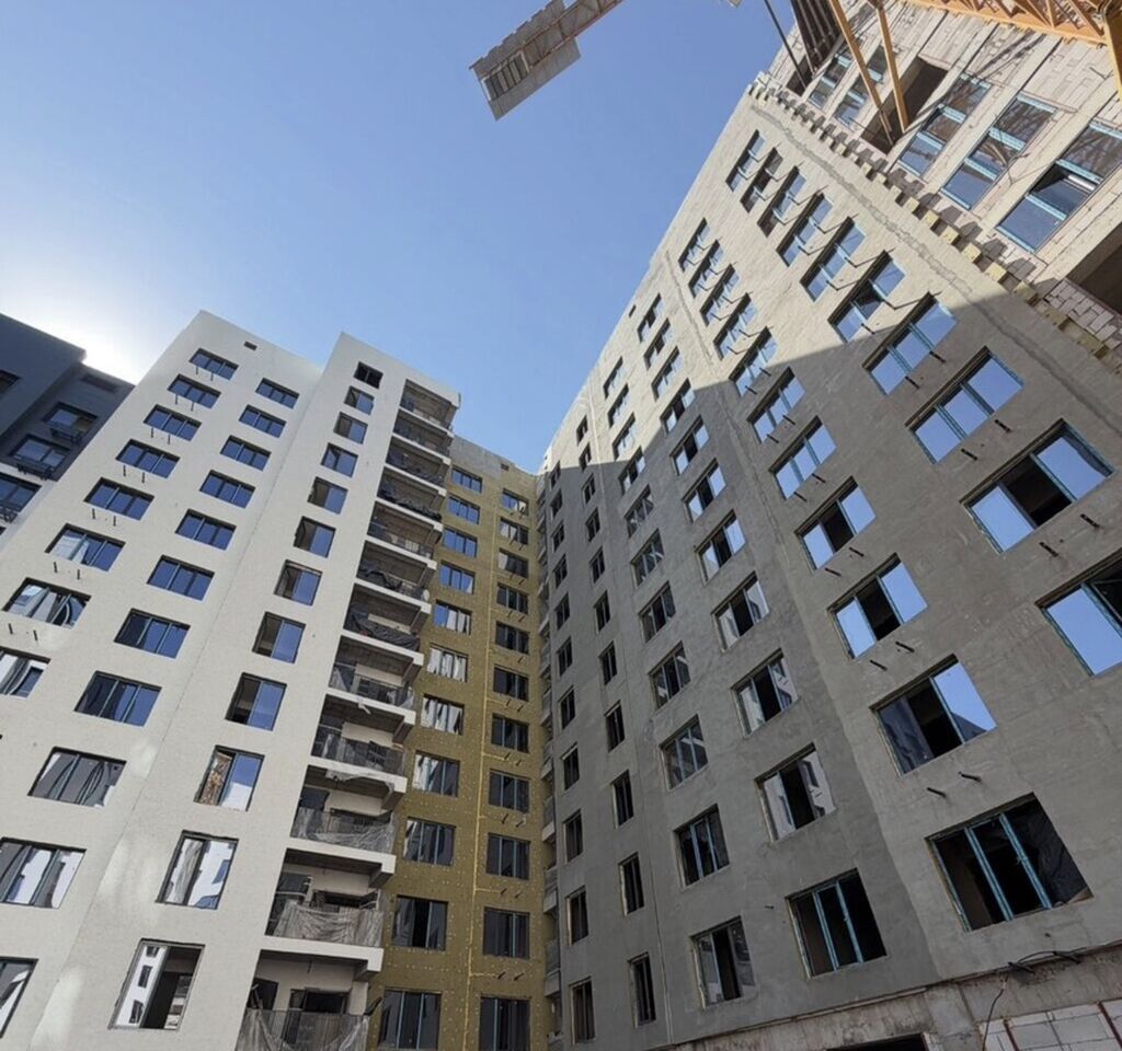 2 комнаты, 68 м², Кок-Жар ж/м Элитка, 5 этаж, ПСО (под самоотделку): фото 1