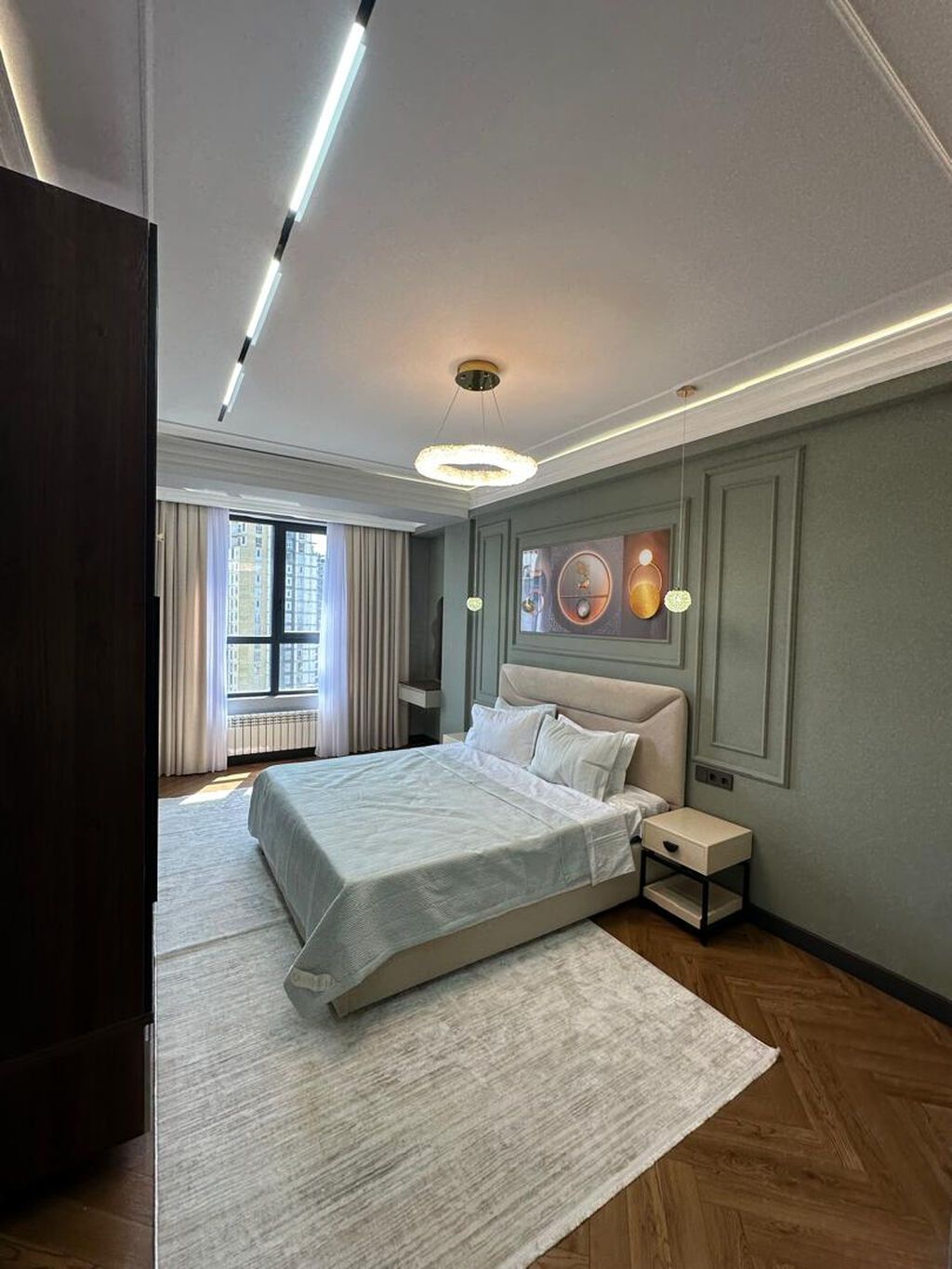 2 комнаты, 80 м², Элитка, 14 этаж, Дизайнерский ремонт — фото 8