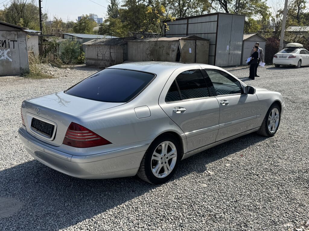 Mercedes-Benz S-Class: 2001 г., 5 л, Бензин: фото 3