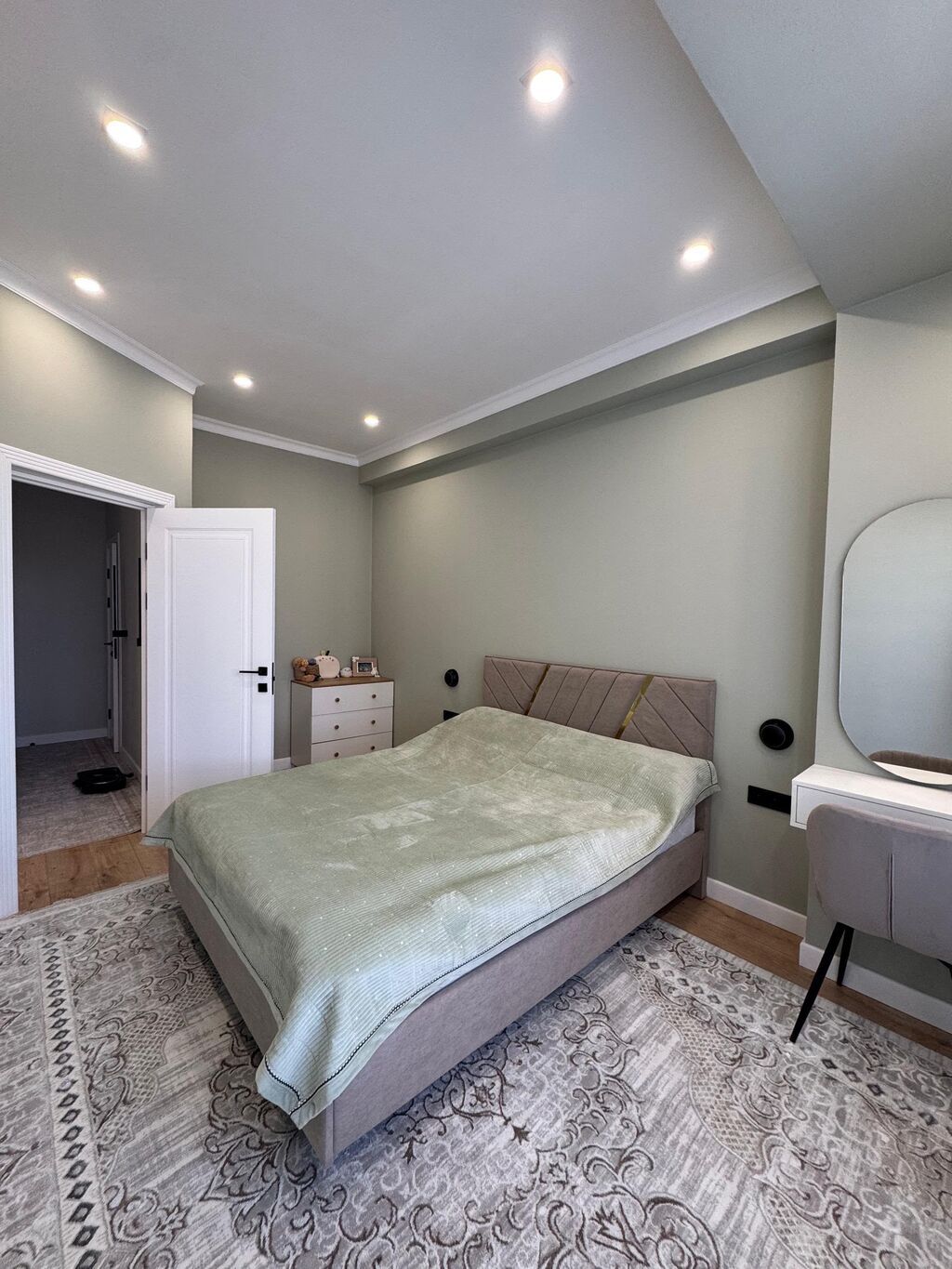 1 комната, 41 м², Асанбай мкр Элитка, 6 этаж, Дизайнерский ремонт: фото 3
