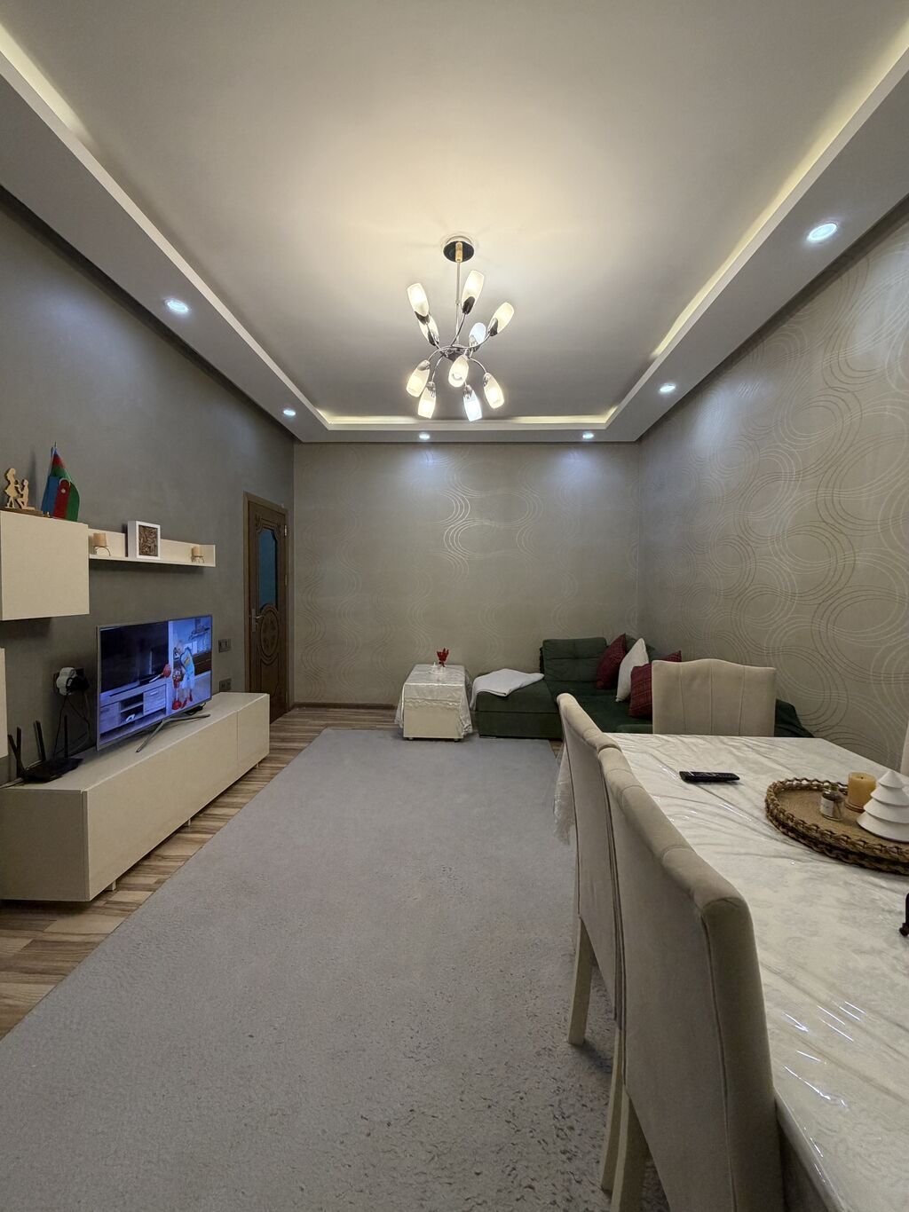 2 otaqlı, Yeni tikili, 63 kv. m
