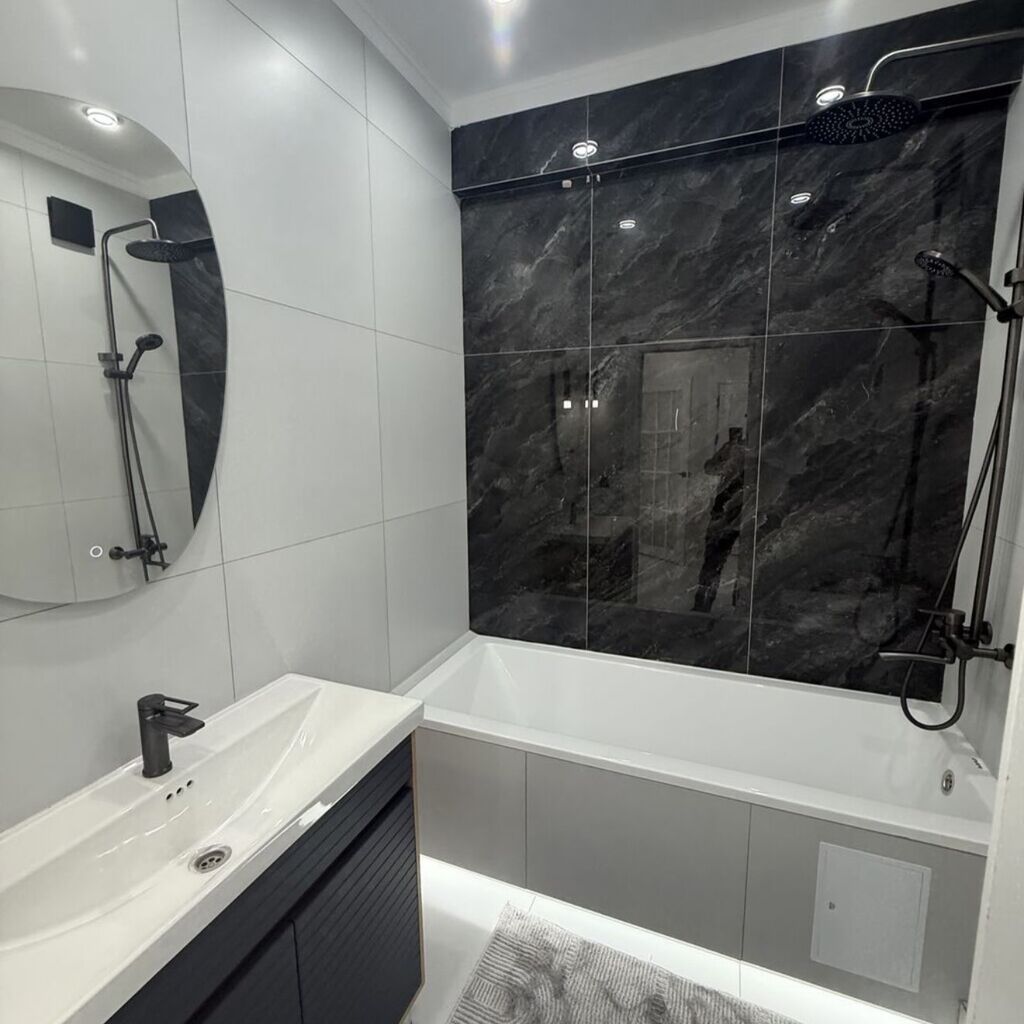1 комната, 40 м², Джал-15 Элитка, 10 этаж, Дизайнерский ремонт: фото 7
