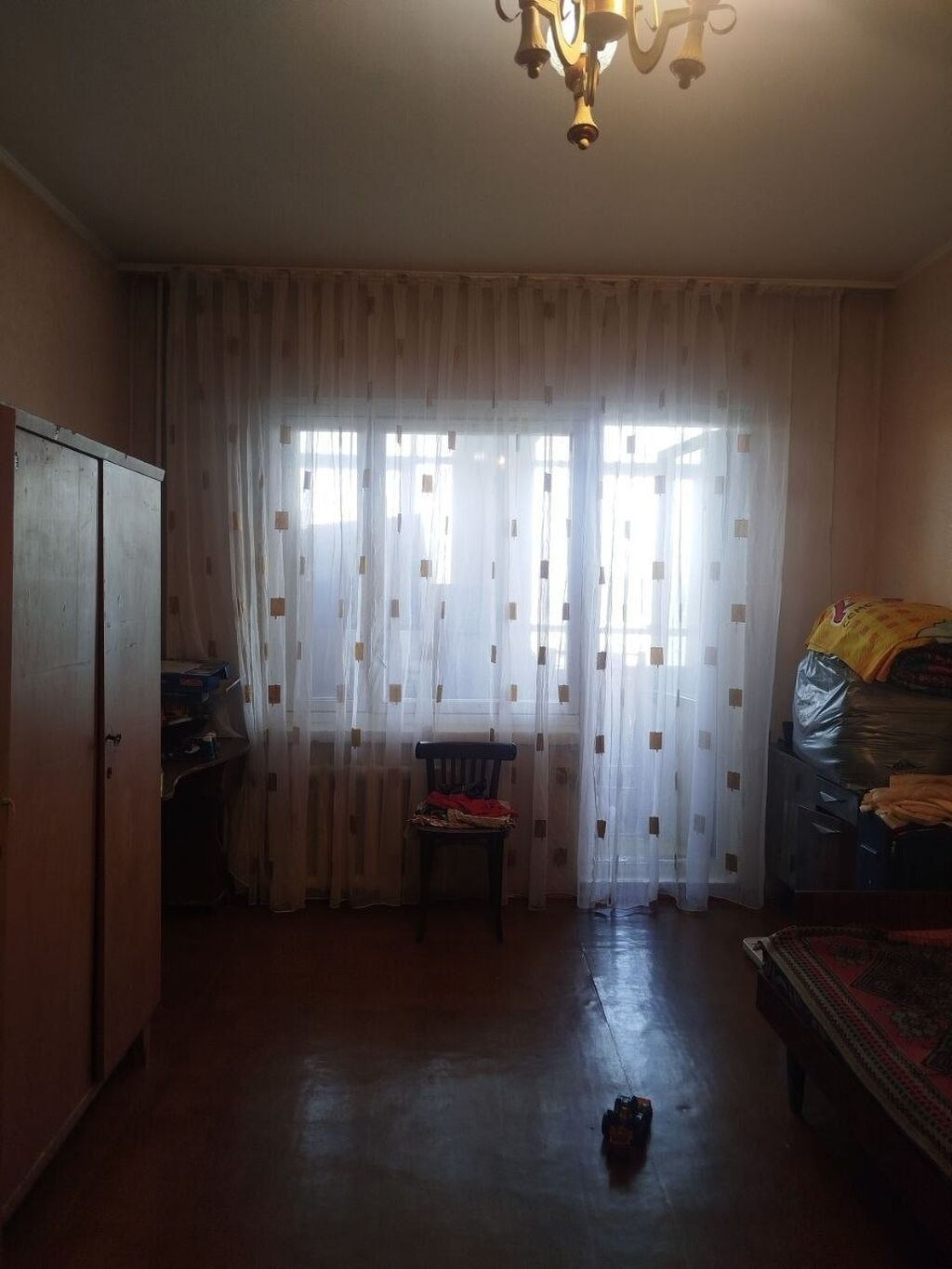 1 комната, 36 м², Аламедин-1 мкр 106 серия, 6 этаж, Старый ремонт: фото 3