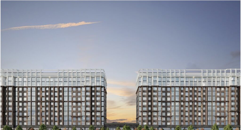2 комнаты, 75 м², парк Фучика Элитка, 11 этаж, ПСО (под самоотделку): фото 2