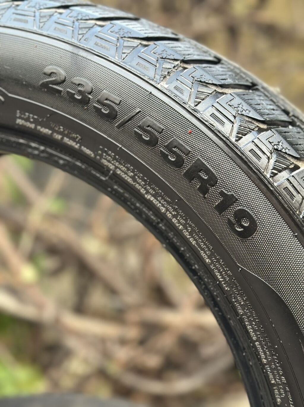 Шины 235 / 55 / R 19, Зима, Б/у, Комплект, Легковые, FIRESTONE: фото 2