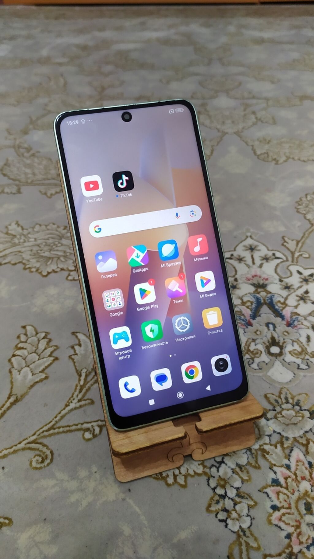 Redmi, Redmi Note 13, Б/у, 128 ГБ, цвет - Зеленый, 2 SIM: фото 1