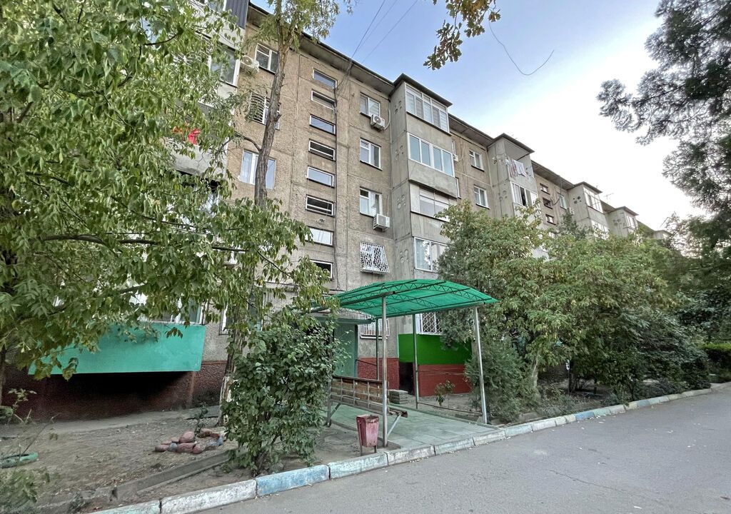 3 комнаты, 56 м², Кок-Жар мкр 104 серия, 4 этаж, Косметический ремонт: фото 1