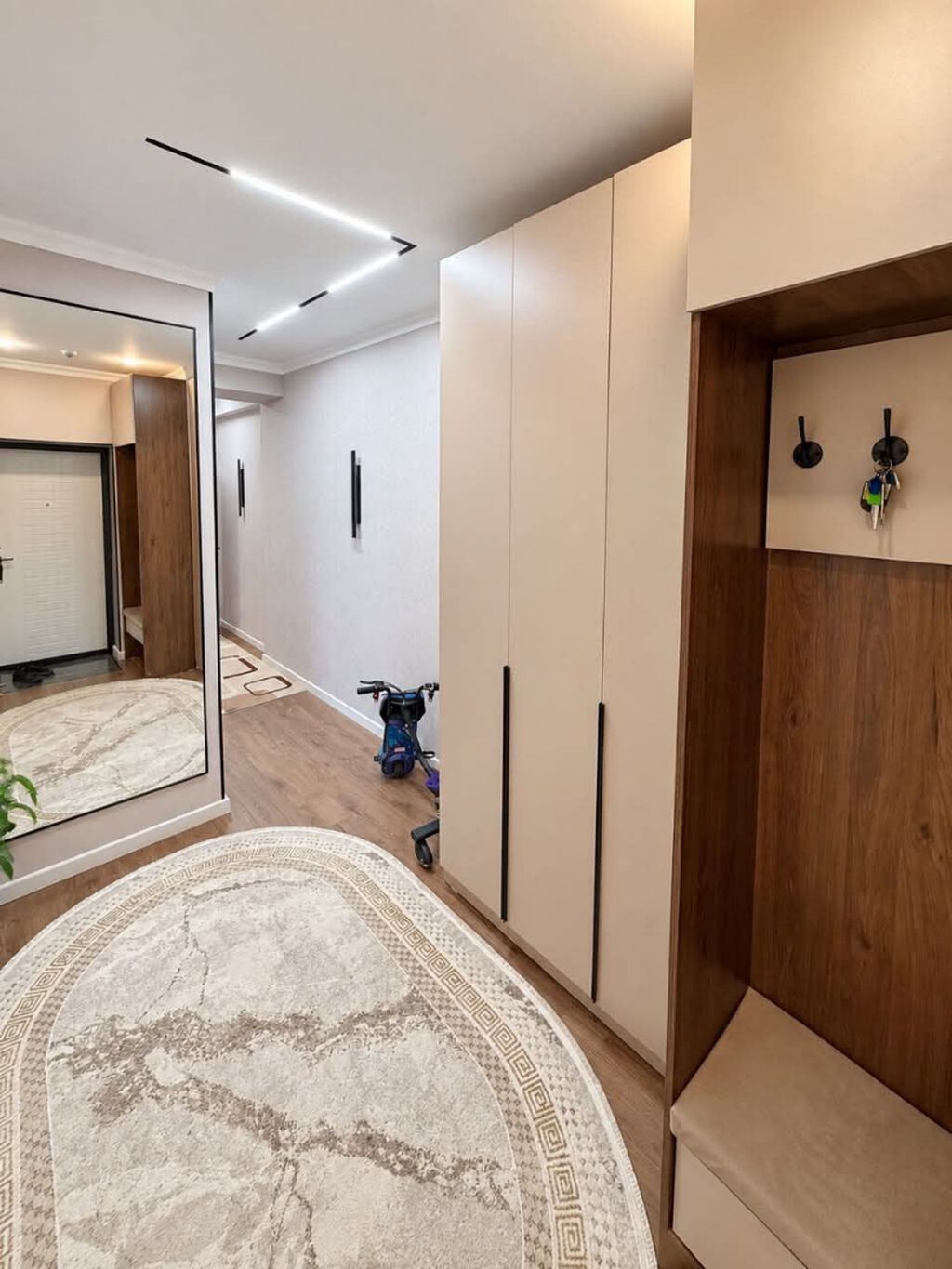2 комнаты, 54 м², Восток-5 мкр Элитка, 12 этаж, Евроремонт: фото 5