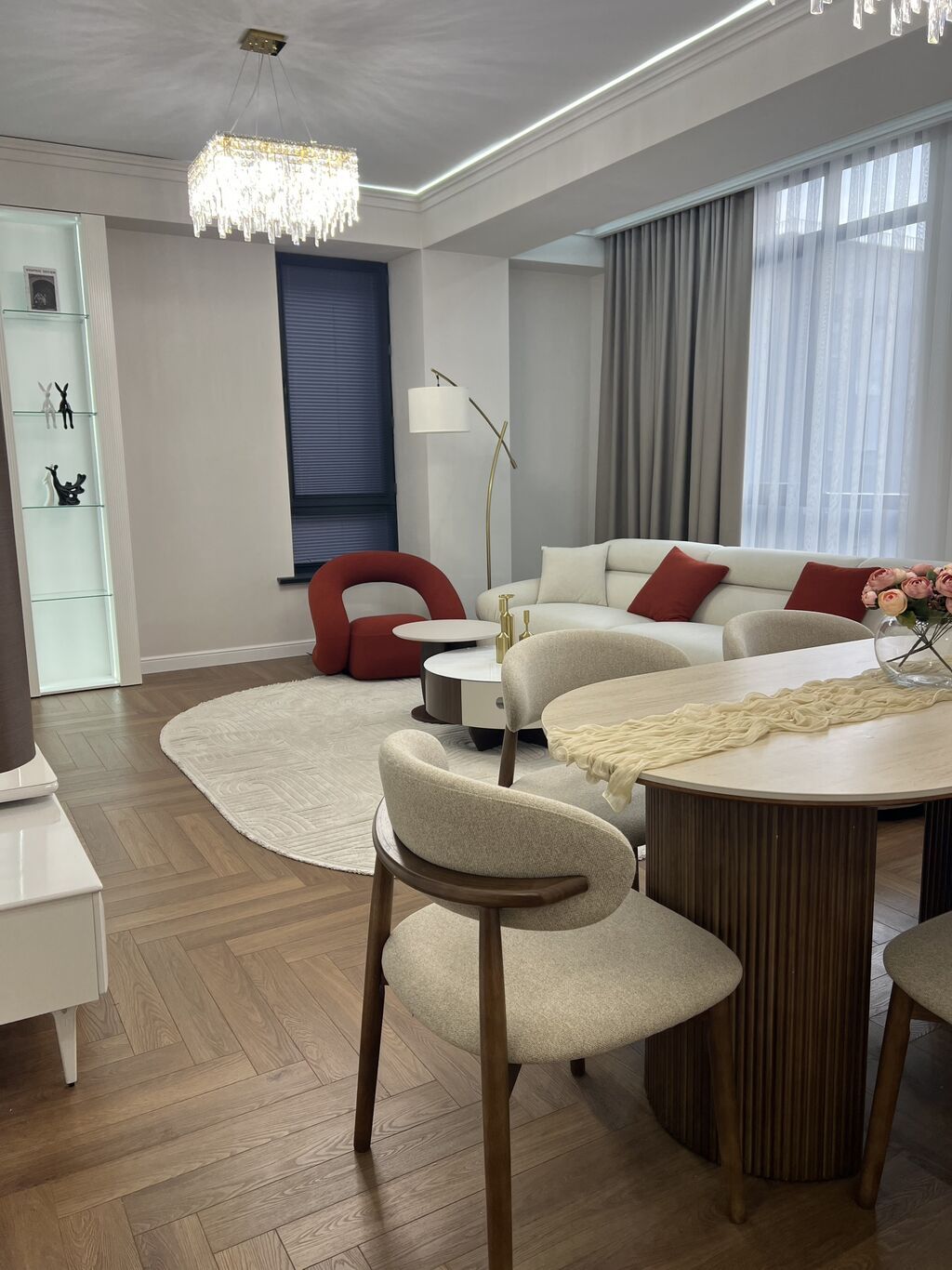 3 комнаты, 105 м², Асанбай мкр Элитка, 9 этаж, Дизайнерский ремонт: фото 5