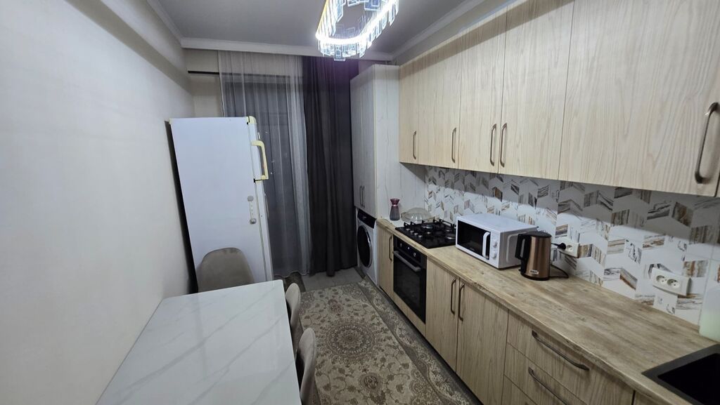 2 комнаты, 70 м², Джал-29 Элитка, 3 этаж, Евроремонт: фото 1