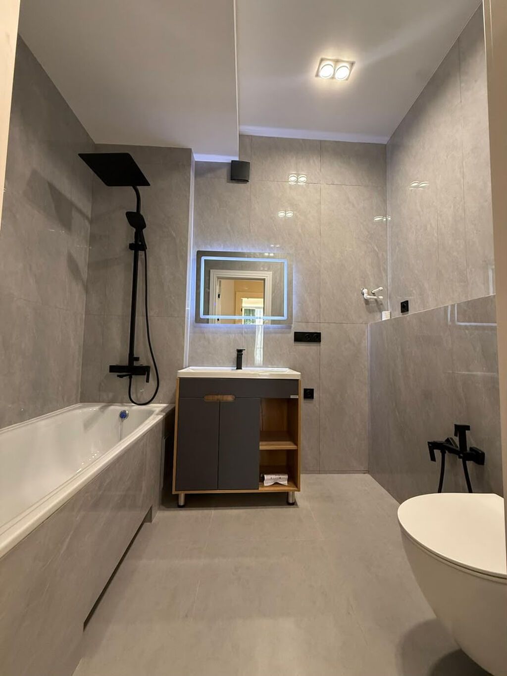 3 комнаты, 82 м², Асанбай мкр Элитка, 11 этаж, Дизайнерский ремонт: фото 3