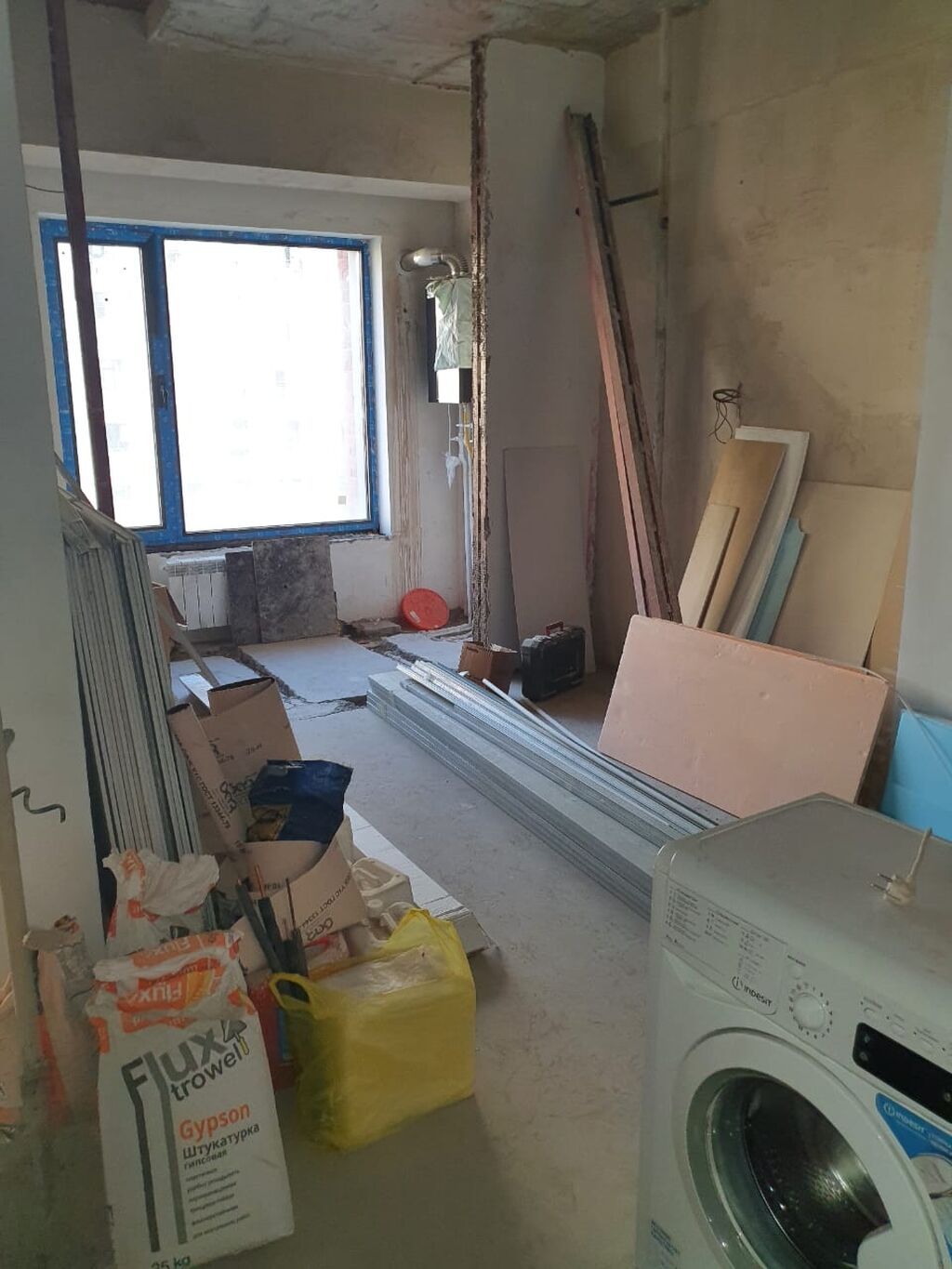 Студия, 40 м², Ак-Кеме Элитка, 6 этаж, ПСО (под самоотделку): фото 5